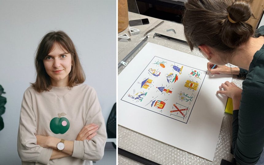 Ilustratorka Ked sa stretnu ti spravni ludia aj obal na cokoladu moze byt projektom snov