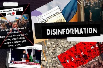 Rusko odpust Slovenskom sa siri falosne AI video s Ukrajincami