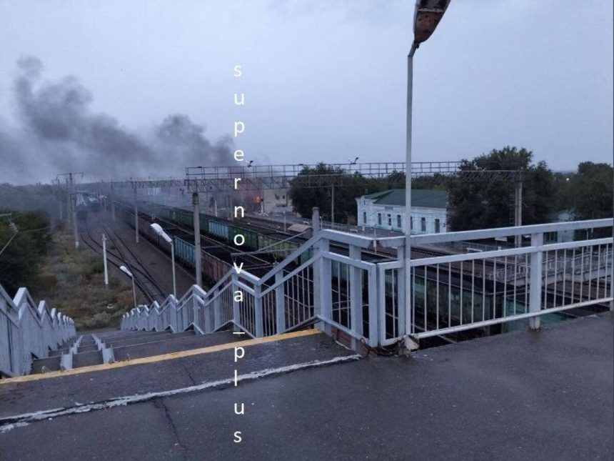 Ukrajinske utoky narusili zeleznicnu dopravu na juhu Ruska