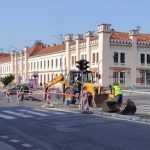 Dopravne obmedzenia na hlavnej krizovatke v Nitre