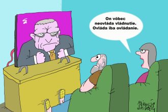 Karikatura dna Nepatrny rozdiel