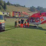 Na ihrisku pristal vrtulnik muzovi islo o zivot