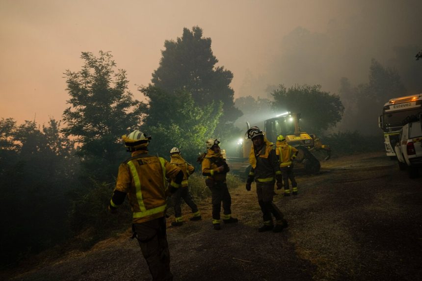 Za 40 minut sa ohen posunul o sest kilometrov