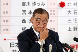 Japonsky premier Isiba planuje odstupit hlasia media