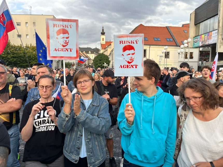 Jarmok vystriedal protest v Trnave Heger s rozkom