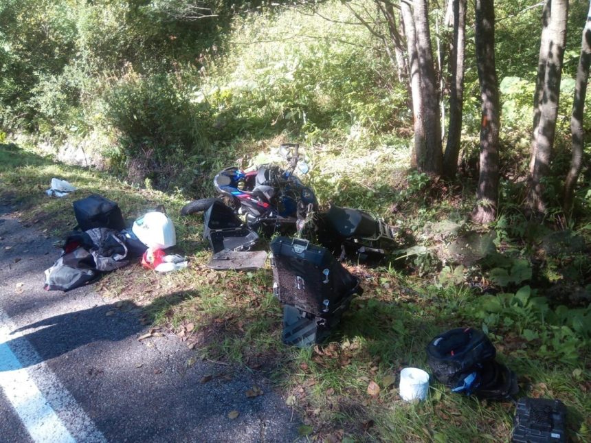 Po tazkej nehode v Turci previezol motorkara vrtulnik do nemocnice