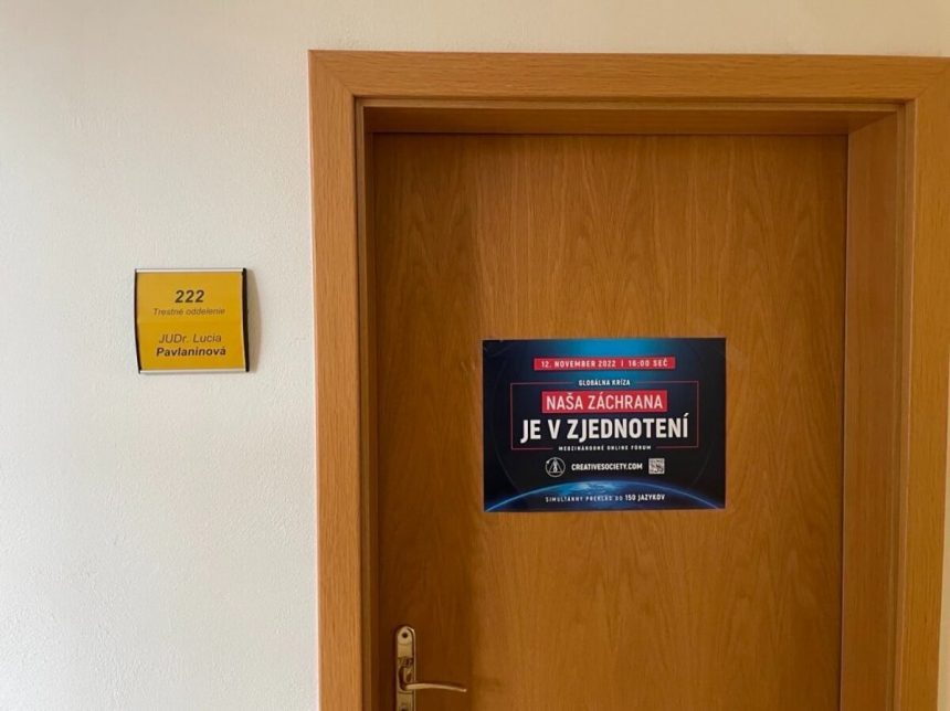 Pokracuje sud s prokuratorkou odmieta agitaciu pre sektu