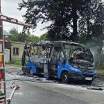 V Martine zhorel autobus vodic zabranil skodam