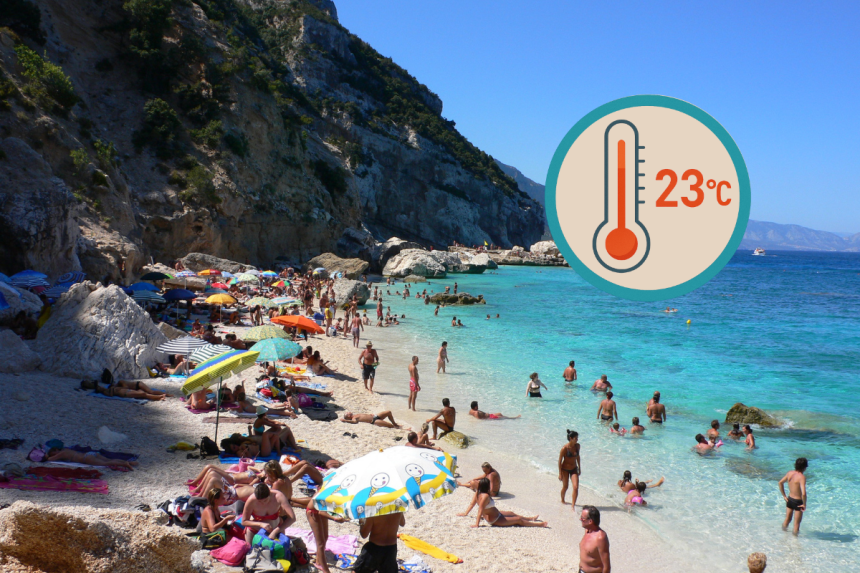 Teple more v oktobri 5 miest v Europe