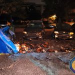 V bratislavskom Ruzinove horeli kontajnery poziar poskodil auta