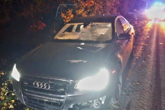 Chodkyna v tmavom obleceni neprezila zrazku s autom Policia patra po jej totoznosti