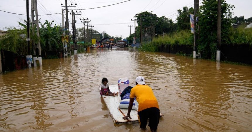 Cyklon Ditwah na Sri Lanke si vyziadal 123 obeti