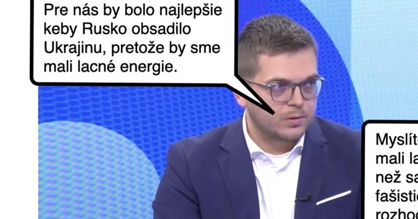 Cynicka obluda Detail ktory kolaborantskemu vlcikovi usiel