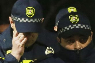 Gruzinsko Policia zadrzala predstavitela opozicie za podpalacstvo