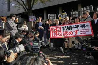 Japonsko Zakaz manzelstva rovnakeho pohlavia je ustavny