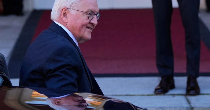 Nemecky prezident navstivil baskicke mesto Guernica