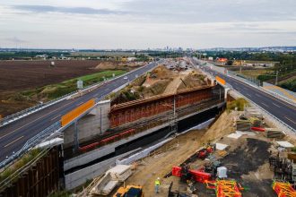 Prace na D1 pri Bratislave pokracuju v novembri budu dalsie uzavierky