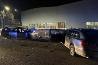 Vodic presiel do protismeru zrazku neprezil