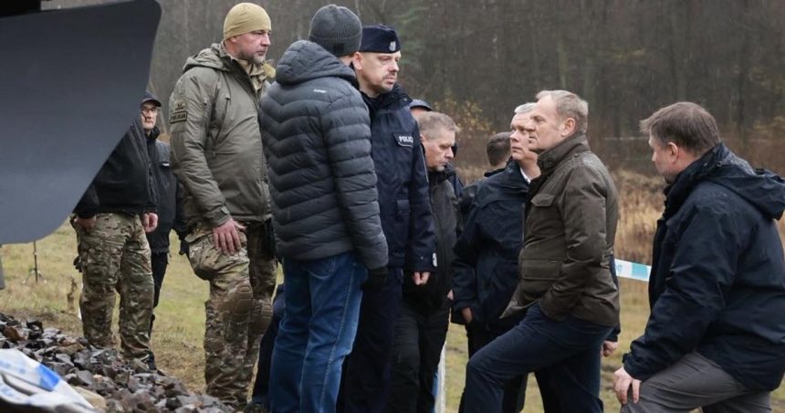 Zeleznicu v Polsku poskodil vybuch podla premiera sabotaz