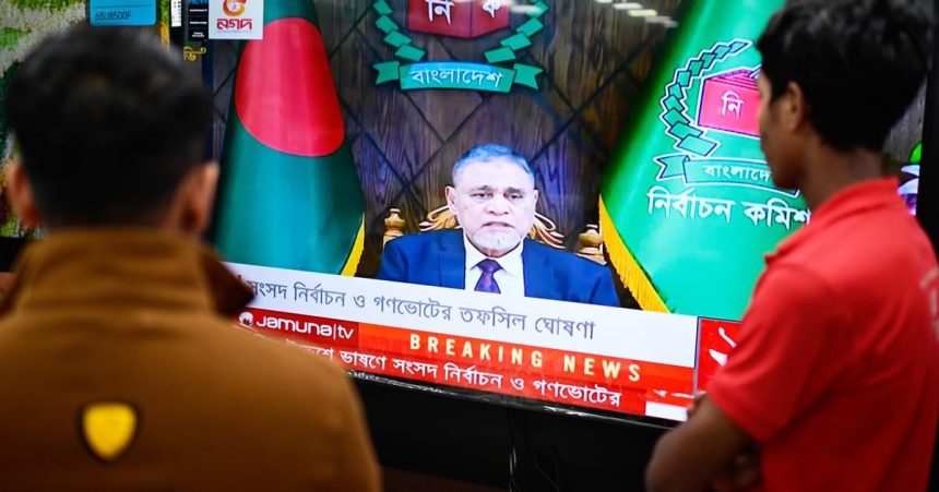 Banglades Parlamentne volby budu 12 februara