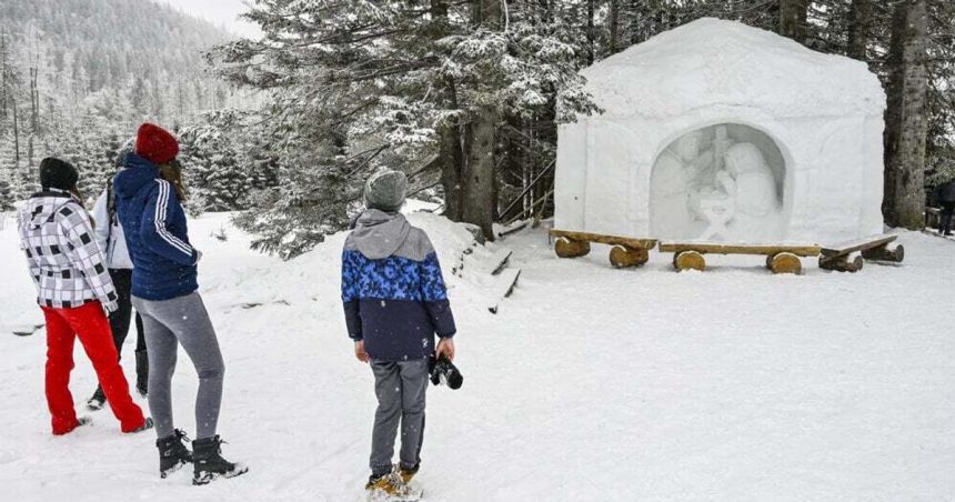 Betlehem zo snehu pri Rainerke bude bez strechy