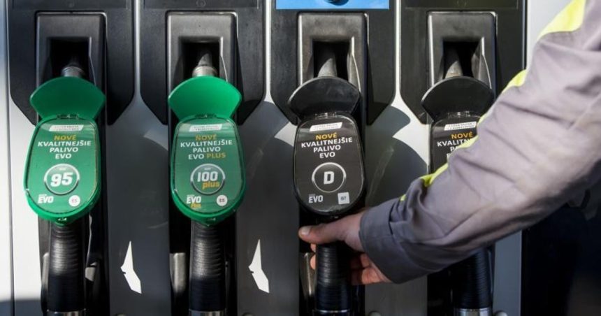 Ceny vsetkych druhov paliv klesli viditelne