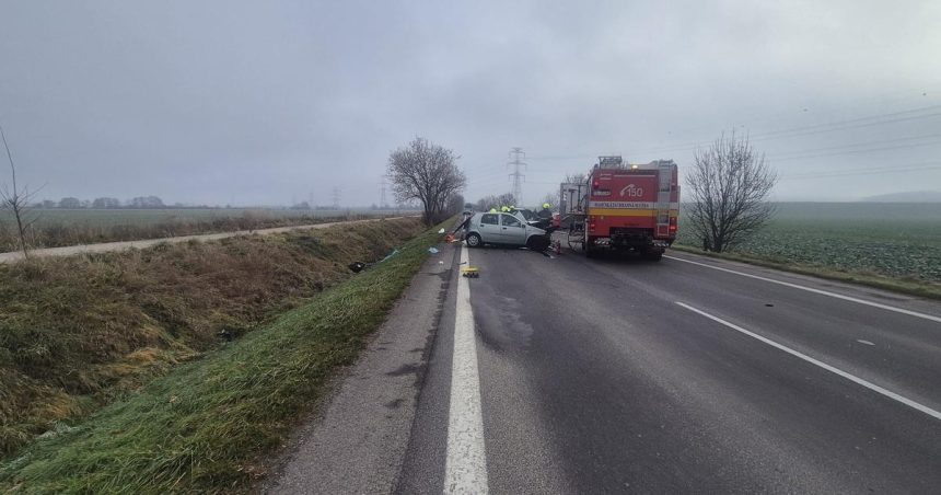 Dopravna nehoda skoncila tragicky medzi Uhercami a Oslanmi