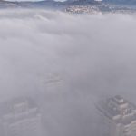 Husta hmla a smog narusili zivot v Sarajeve