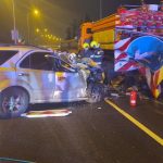 Policia Na D2 sa skoro rano stala nehoda