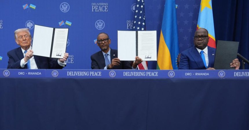 Prezidenti KDR a Rwandy spolu s Trumpom podpisali dohodu