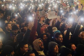 Protivladne protesty sa v Bulharsku konali s tisickami ludi