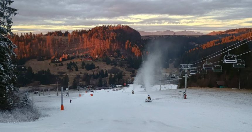 Snezne dela bezia naplno v Turci sezona zacina