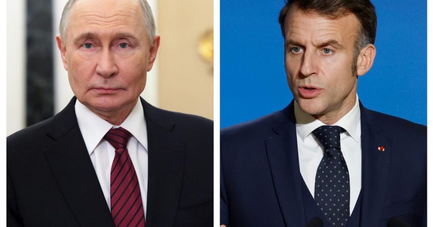 Ukrajina Rusko Online Putin je pripraveny hovorit s Macronom