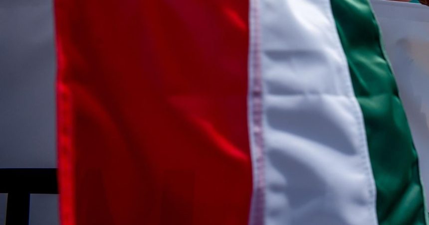 Bratislava Na Hlavnom namesti protestovali mladi Madari ziuci na Slovensku