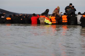 Cez Lamanssky prieliv prislo vlani do Britanie viac ako 41 tisic migrantov