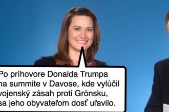 Cynicka obluda Gronsko a Island v risi mysloprazdna