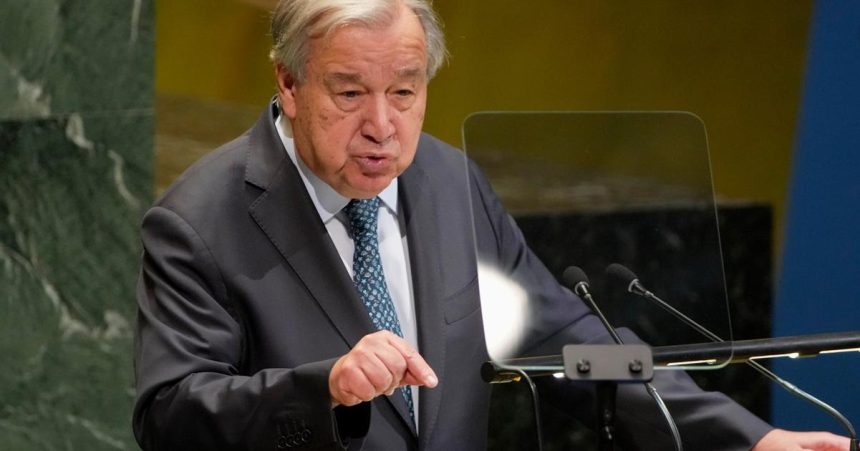 Guterres vyzyva Izrael na zrusenie obmedzeni pre organizacie v Gaze