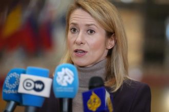 Kallasova pohrozila Iranu dalsimi sankciami za nasilie na demonstrantoch