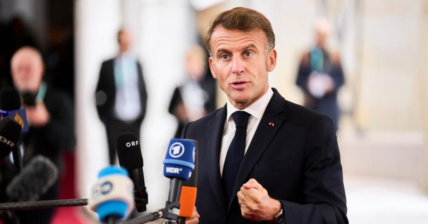 Pariz Spor o Gronsko je pre Europu varovnym signalom tvrdi Macron