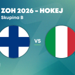 Finsko Taliansko dnes hokej na ZOH 2026 LIVE skupina B