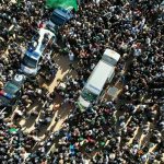 Libya Tisice ludi sa rozlucili so zosnulym synom Kaddafihou