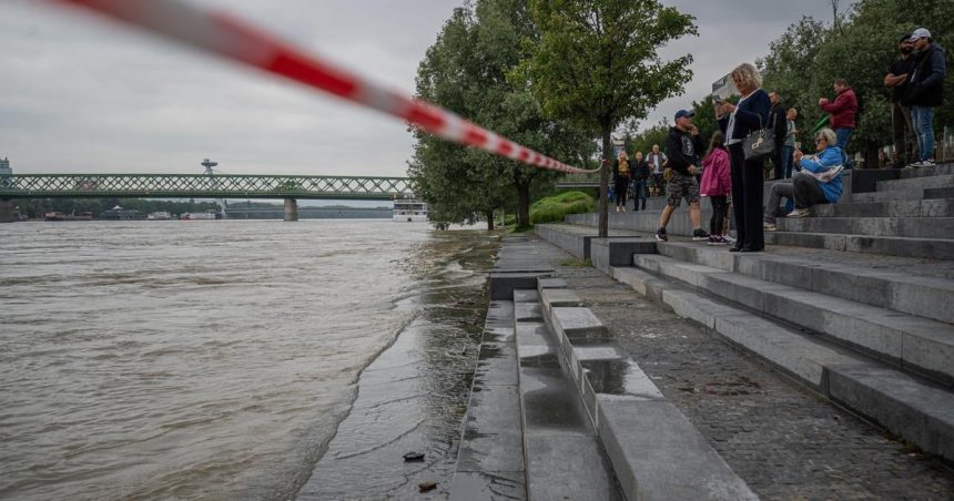 Policajti zachranili mladu zenu ktera skocila do Dunaja