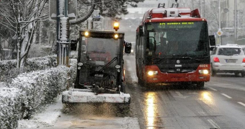 V okrese Bratislava hrozi snezenie plati vystraha prveho stupna