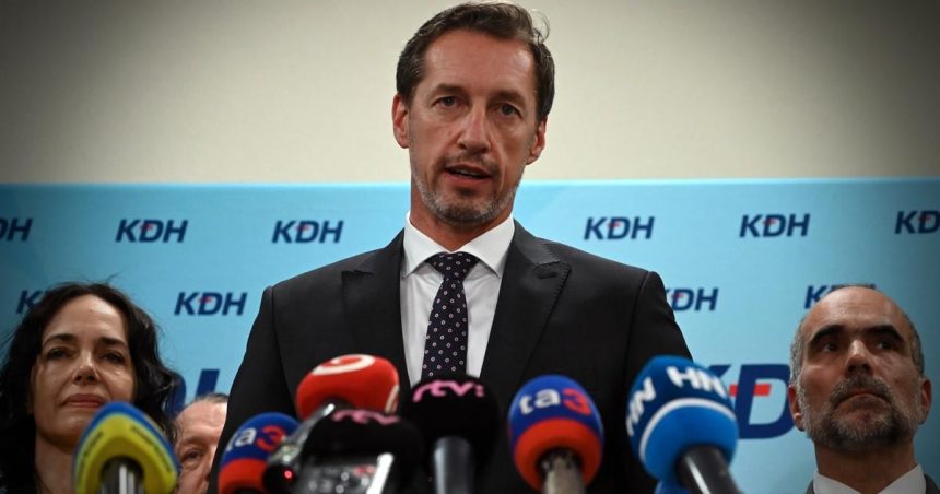 Volby26 KDH oznamuje legislativu ktorej sa chysta opravit volebnu nespravodlivost