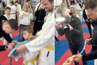 rad na podpis rozruch z olympijskej medaily sampion prisiel na slovensko priamo zo svadby