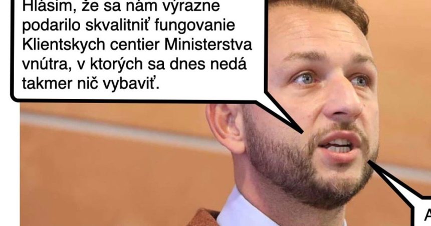 Cynicka obluda Klientske centra uz dnes len nefunguju