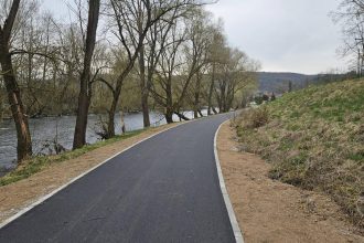 Kraj pripravuje cyklotrasu za miliony vystavba prvej etapy sa blizi k dokonceniu dalsie etapy spoja mesta