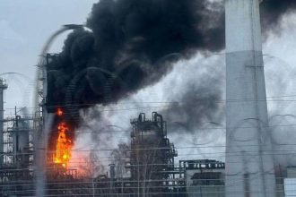 Ukrajina Rusko Online Ukrajinske drony opat zautocili na ruske ropne zariadenia vo vnitrozemii aj v pristave Primorsk