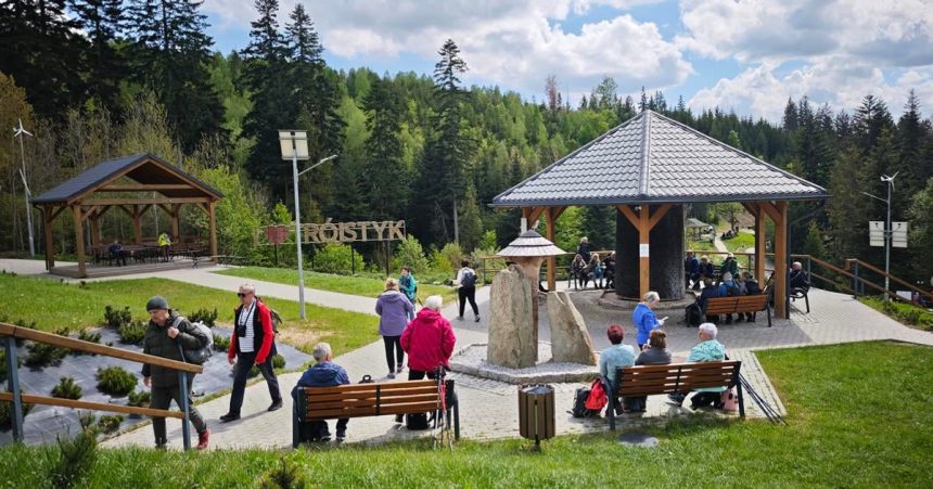 Uprostred hor na severe Slovenska sa nachadza miesto kde vzduch pripomina morske pobrezie