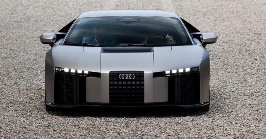 Audi Nuvolari je najrychlejsim modelom znacky osemvalcovy motor vyuziva elektricku energiu